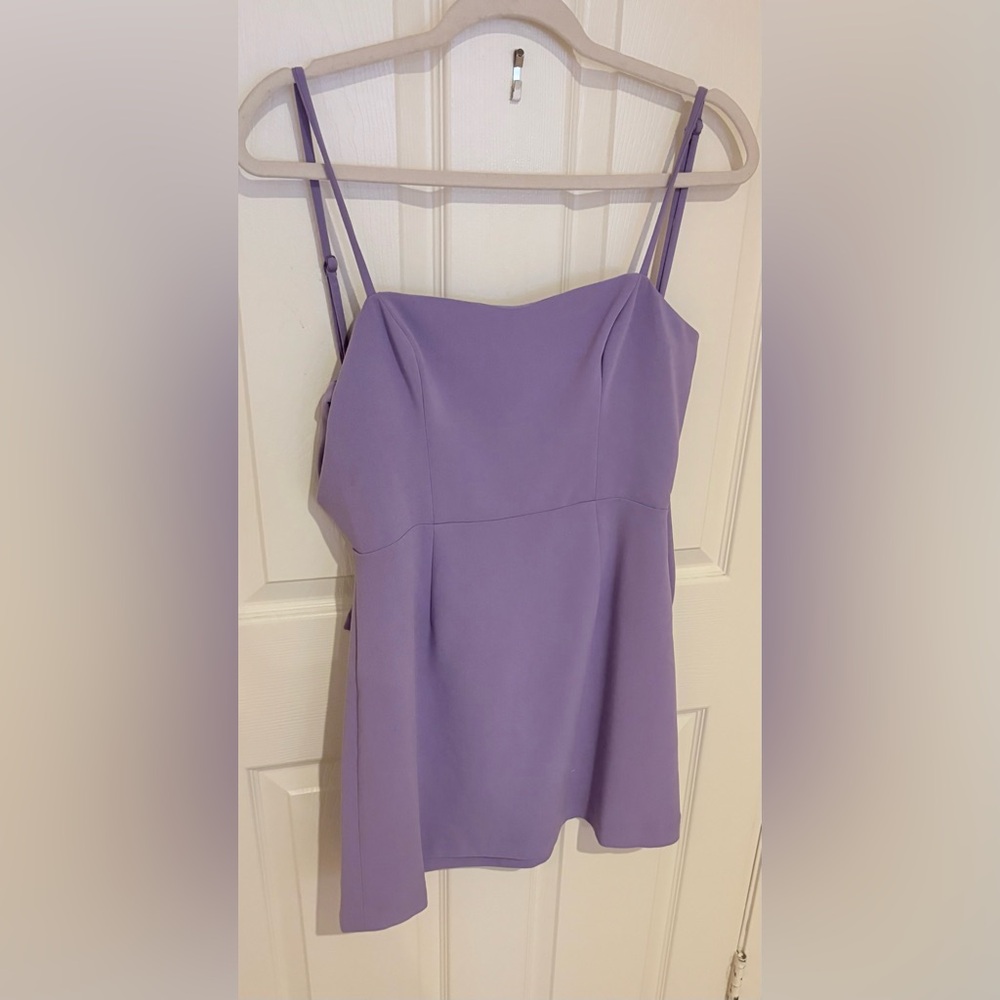 French Connection Lavender Spaghetti Strap Top - Picture 1 of 3